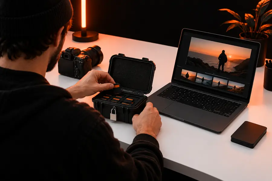 Verkürzte Videoszene mit Fokus auf das vorgesehene Motiv